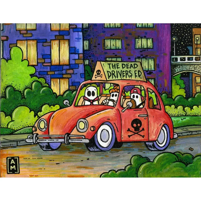 The Dead's Drivers Ed by Andrew Maynard 1000 Piece Jigsaw Puzzle Bridgetown - for just $29.99! 
