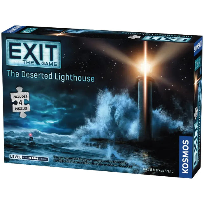 The Deserted Lighthouse with Jigsaw Puzzles - Exit the Escape Room Game - Kosmos - for just $29.99! 