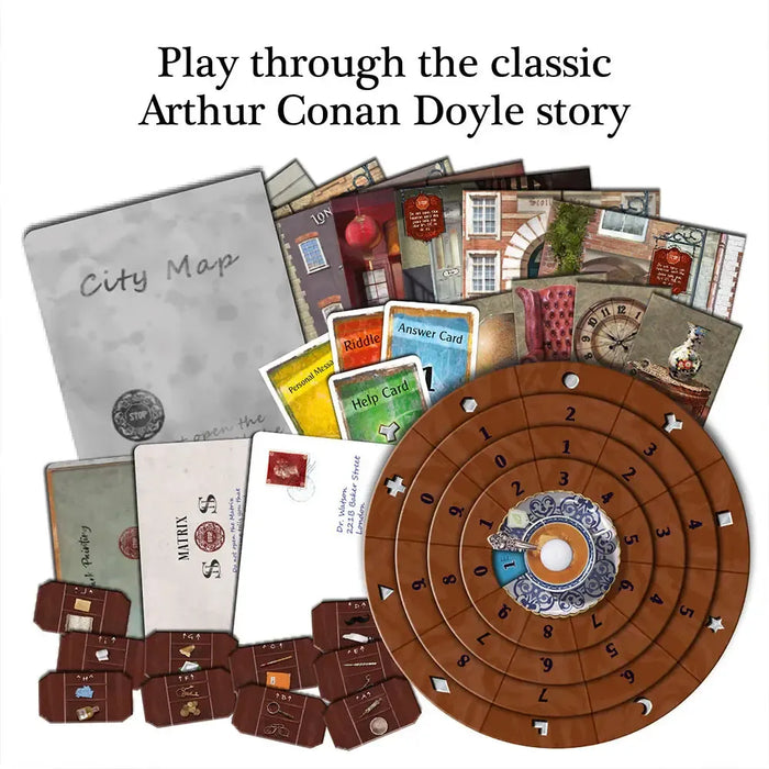 The Disappearance of Sherlock Holmes - Exit the Escape Room Game - Kosmos - for just $17.99! 