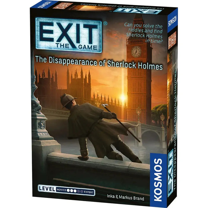 The Disappearance of Sherlock Holmes - Exit the Escape Room Game - Kosmos - for just $17.99! 