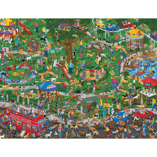 The Dog Park 1000 Piece Jigsaw Puzzle Springbok - for just $19.99! 