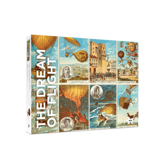 The Dream of Flight: Early Ballooning 1000 Piece Jigsaw Puzzle Pomegranate - for just $24.99! 