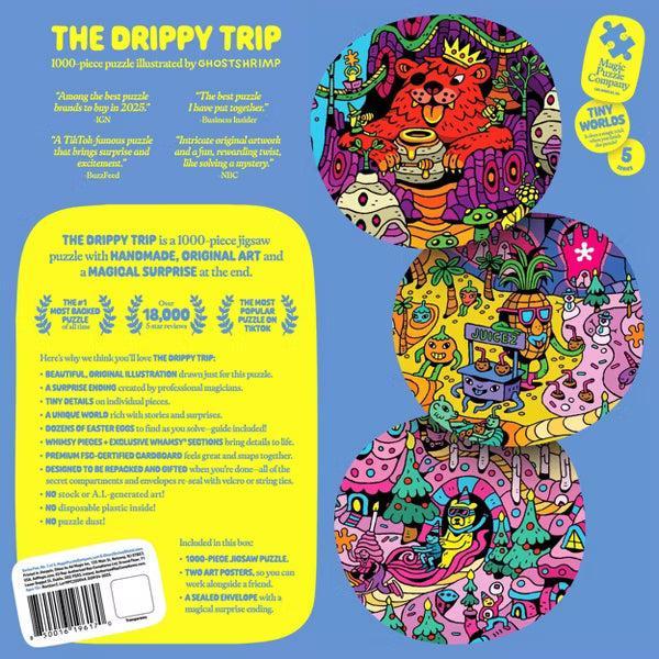 The Drippy Trip 1000 Piece Jigsaw Puzzle Magic Puzzle Company - for just $24.99! 