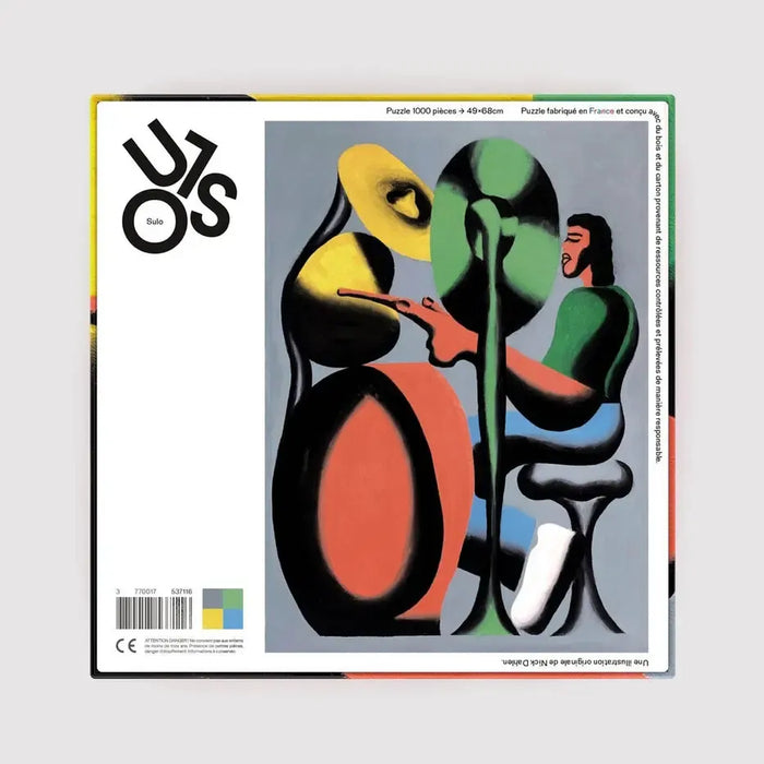 The Drummer By Nick Dahlen 1000 Piece Limited Edition Jigsaw Puzzle Sulo - for just $44.99! 
