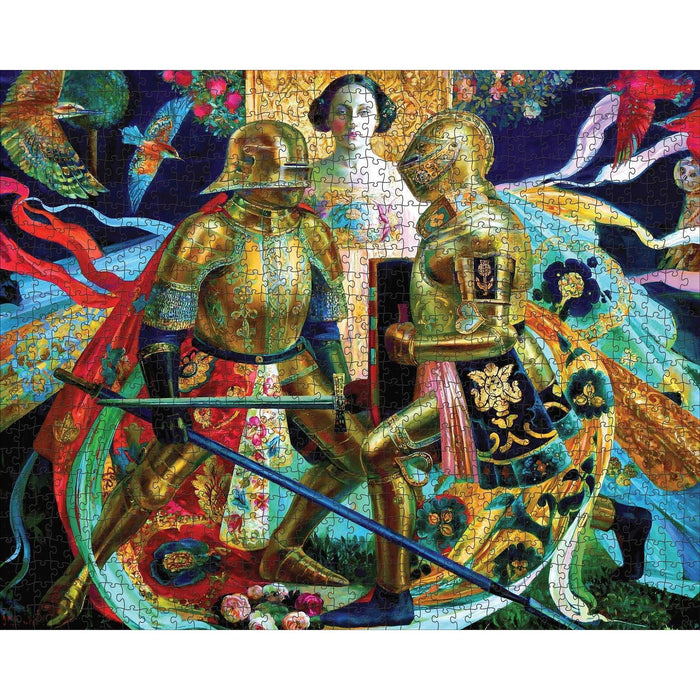 The Duel 1000 Piece Jigsaw Puzzle Pomegranate - for just $24.99! 