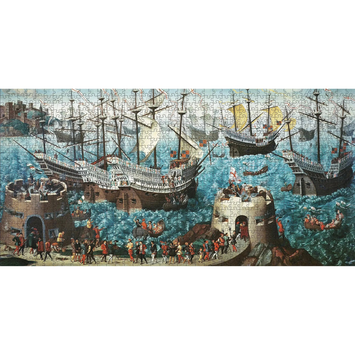 The Embarkation 1000 Piece Jigsaw Puzzle Pomegranate - for just $24.99! 