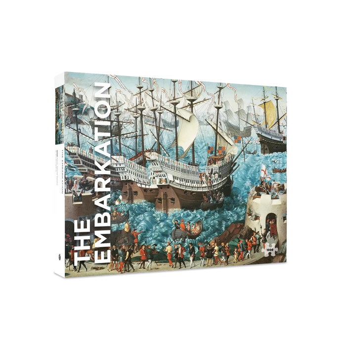 The Embarkation 1000 Piece Jigsaw Puzzle Pomegranate - for just $24.99! 