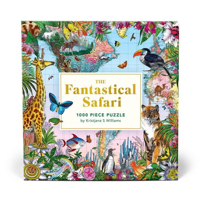The Fantastical Safari 1000 Piece Jigsaw Puzzle Kadoo - for just $19.99! 