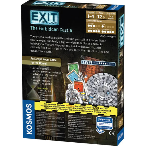 The Forbidden Castle - Exit the Escape Room Game - Kosmos - for just $17.99! 