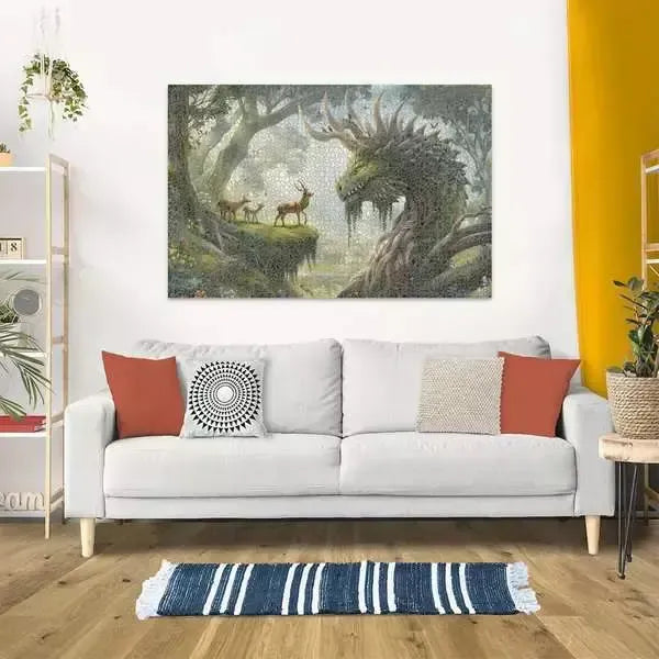 The Forest Dragon Awakes 3000 Piece Jigsaw Puzzle Ravensburger - for just $49.99! 
