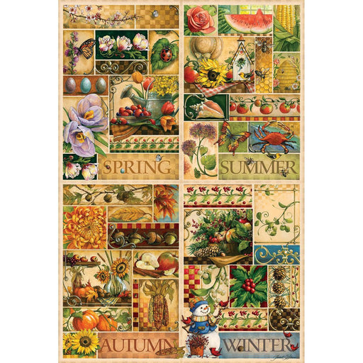 The Four Seasons 2000 Piece Jigsaw Puzzle Cobble Hill - for just $29.99! 