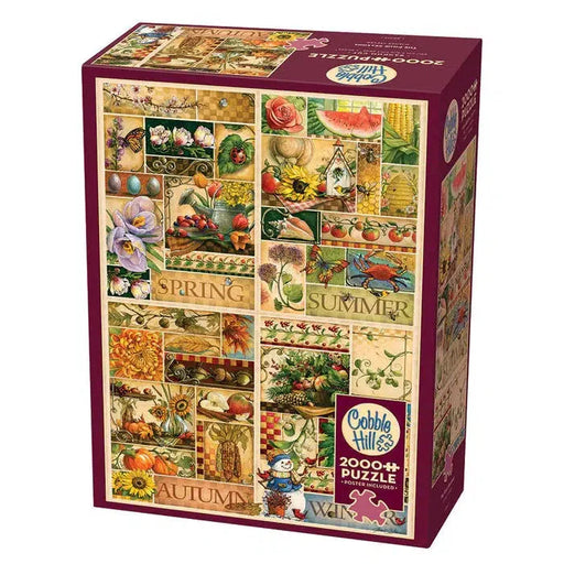 The Four Seasons 2000 Piece Jigsaw Puzzle Cobble Hill - for just $29.99! 