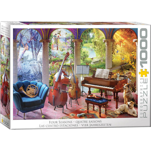 The Four Seasons of Music 1000 Piece Jigsaw Puzzle Eurographics - for just $19.99! 