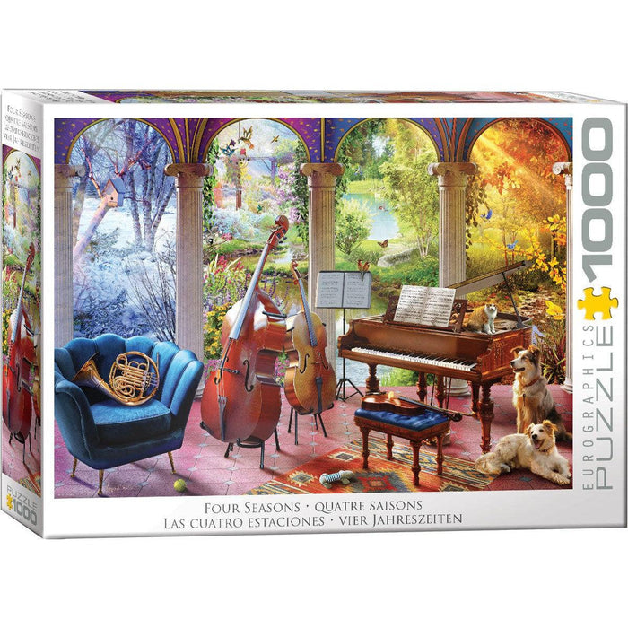 The Four Seasons of Music 1000 Piece Jigsaw Puzzle Eurographics - for just $19.99! 