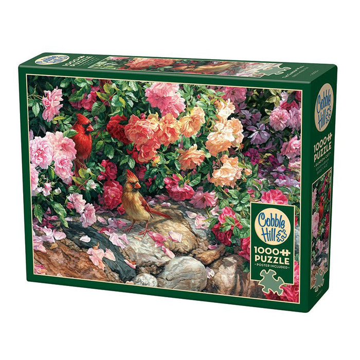 The Garden Wall 1000 Piece Jigsaw Puzzle Cobble Hill - for just $19.99! 