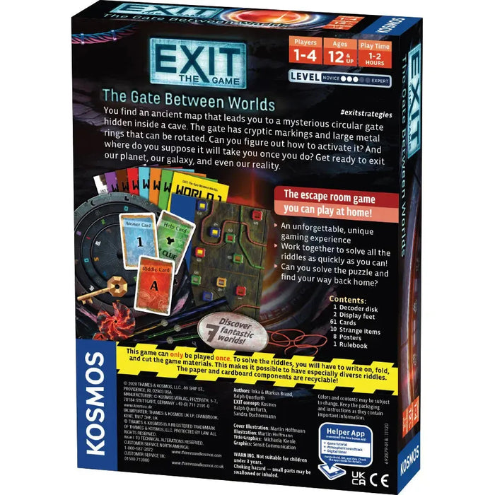 The Gate Between Worlds - Exit the Escape Room Game - Kosmos - for just $17.99! 