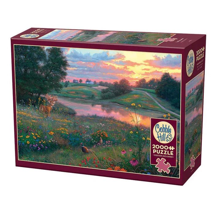 The Gloaming 2000 Piece Jigsaw Puzzle Cobble Hill - for just $29.99! 