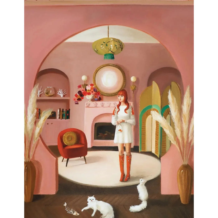 The Goldfish Bowl by Janet Hill 100 Piece Mini Jigsaw Puzzle NYPC - for just $14.99! 