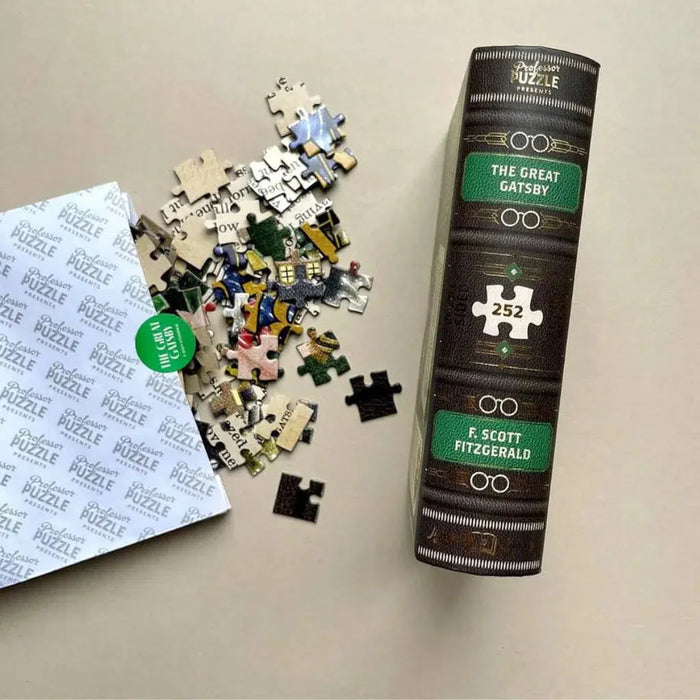The Great Gatsby Double-Sided 252 Piece Jigsaw Puzzle Professor Puzzle - for just $12.99! 