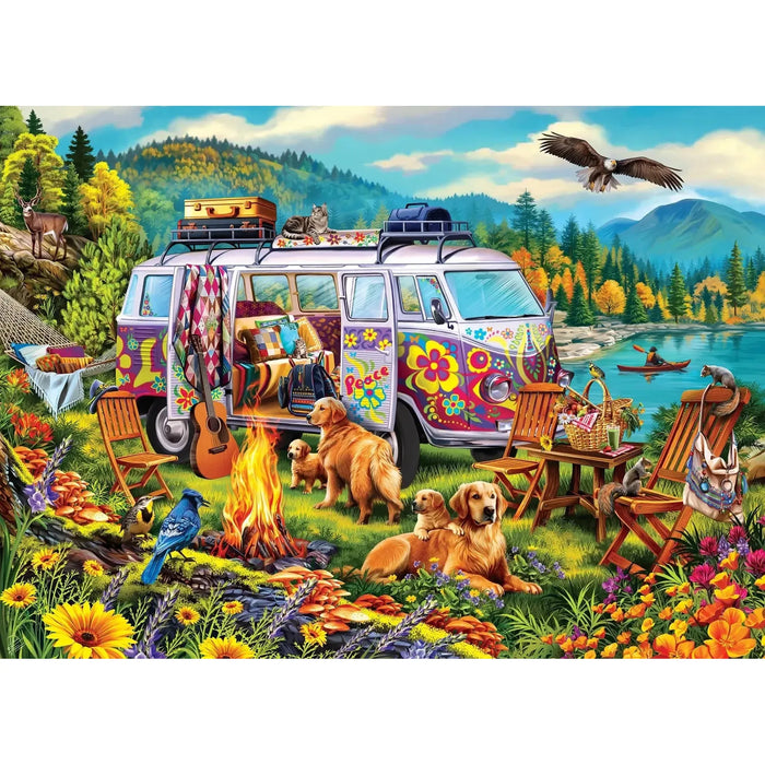 The Great Outdoors 1000 Piece Jigsaw Puzzle Cobble Hill - for just $19.99! 