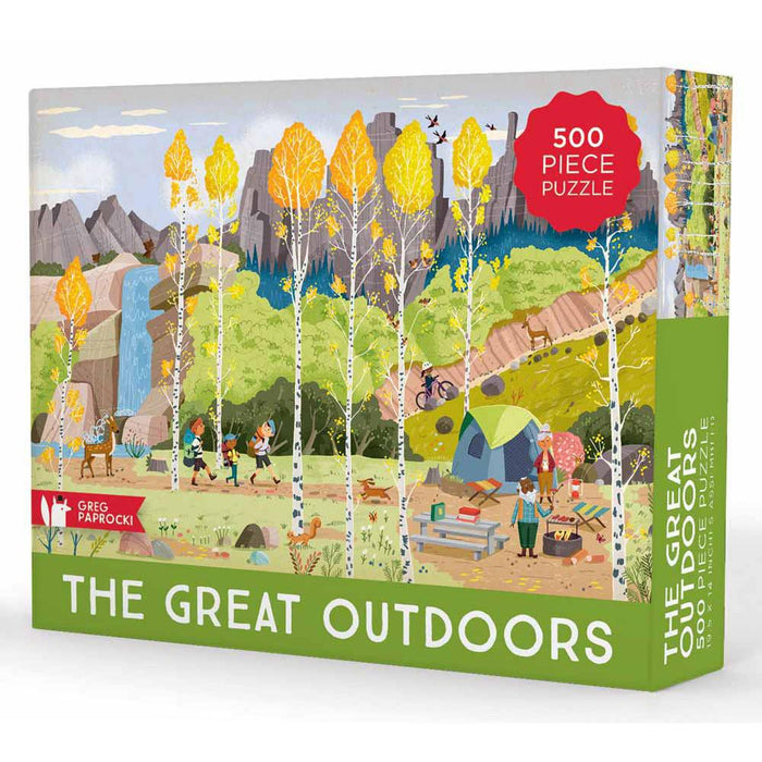 The Great Outdoors 500 Piece Jigsaw Puzzle Gibbs Smith - for just $17.99! 