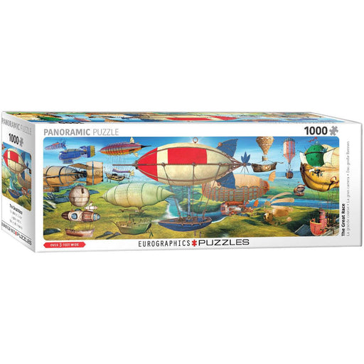 The Great Race 1000 Piece Panoramic Jigsaw Puzzle Eurographics - for just $19.99! 