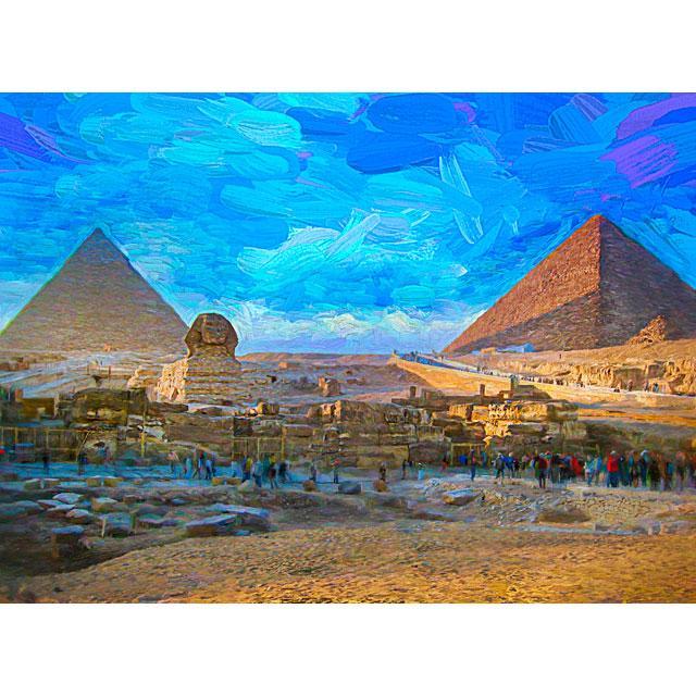 The Great Sphinx & the Pyramids of Giza 500 Piece Jigsaw Puzzle Clementoni - for just $19.99! 