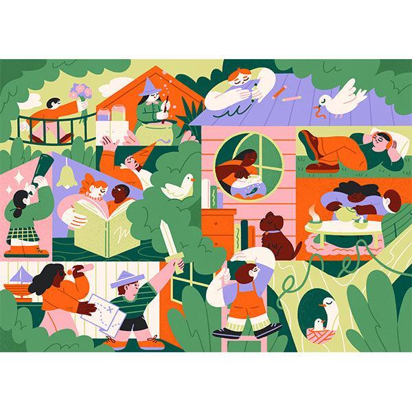 The Great Treehouse 1000 Piece Jigsaw Puzzle Holiyay - for just $29.99! 