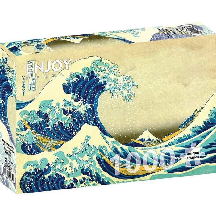 The Great Wave off Kanagawa by Hokusai 1000 Piece Jigsaw Puzzle Enjoy - for just $24.99! 