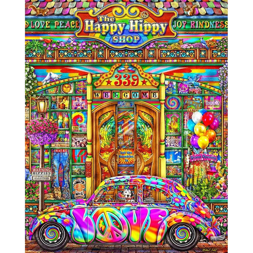The Happy Hippy Shop 1000 Piece Jigsaw Puzzle Springbok - for just $19.99! 