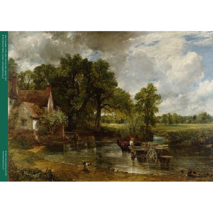 The Hay Wain by John Constable 500 Piece Jigsaw Puzzle Flame Tree - for just $17.99! 