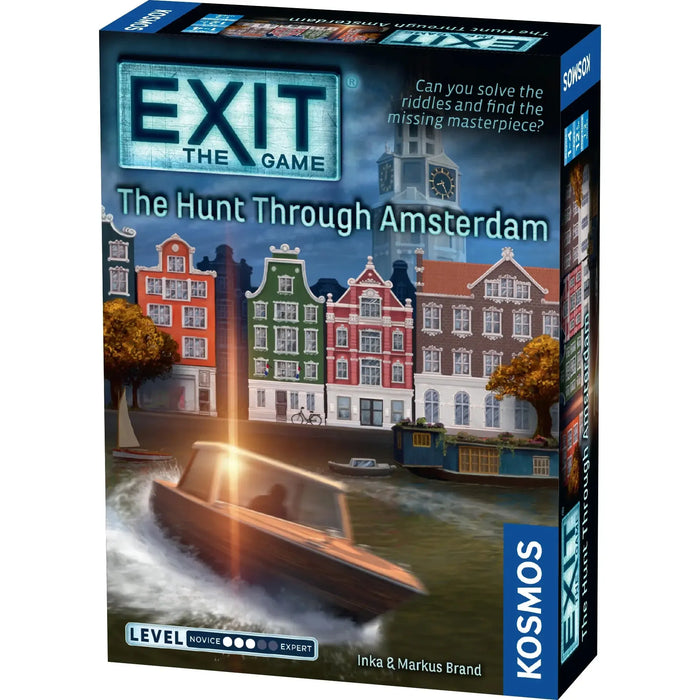 The Hunt Through Amsterdam - Exit the Escape Room Game - Kosmos - for just $17.99! 