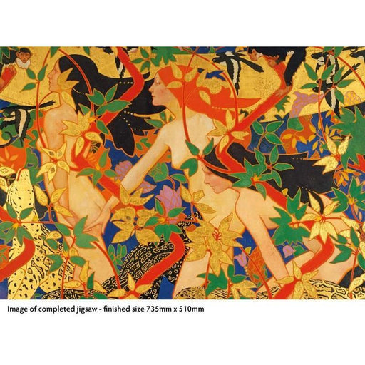 The Hunt by Robert Burns 1000 Piece Jigsaw Puzzle Flame Tree - for just $19.99! 