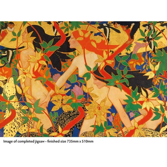 The Hunt by Robert Burns 1000 Piece Jigsaw Puzzle Flame Tree - for just $19.99! 