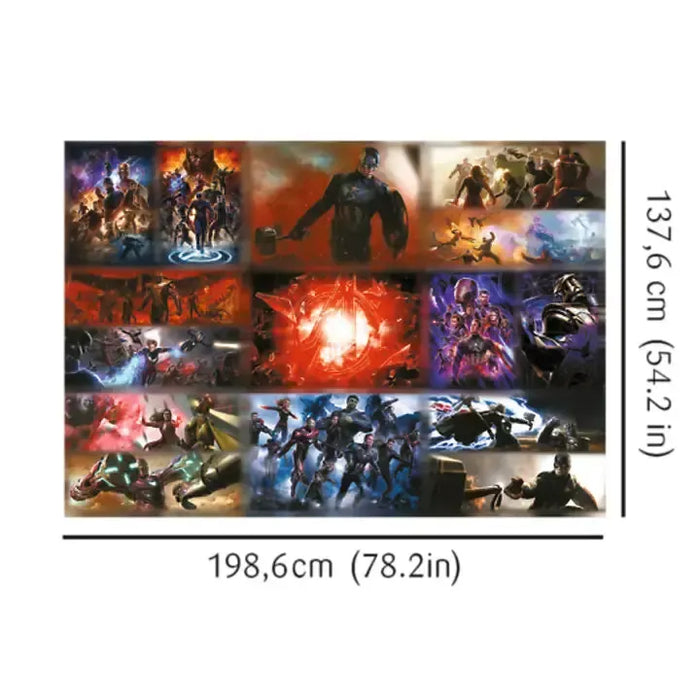 The Infinity Saga Ultimate Marvel Collection 13500 Piece Jigsaw Puzzle Trefl - for just $129.99! 