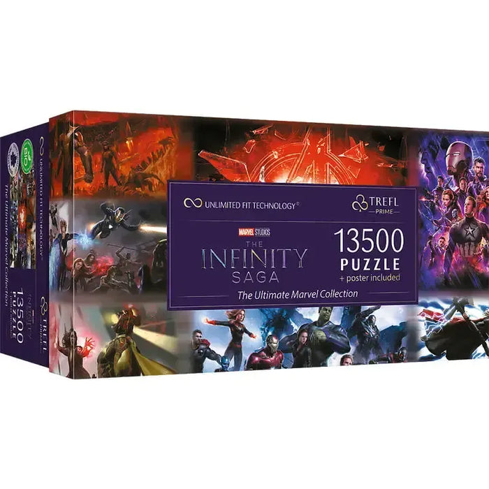 The Infinity Saga Ultimate Marvel Collection 13500 Piece Jigsaw Puzzle Trefl - for just $129.99! 
