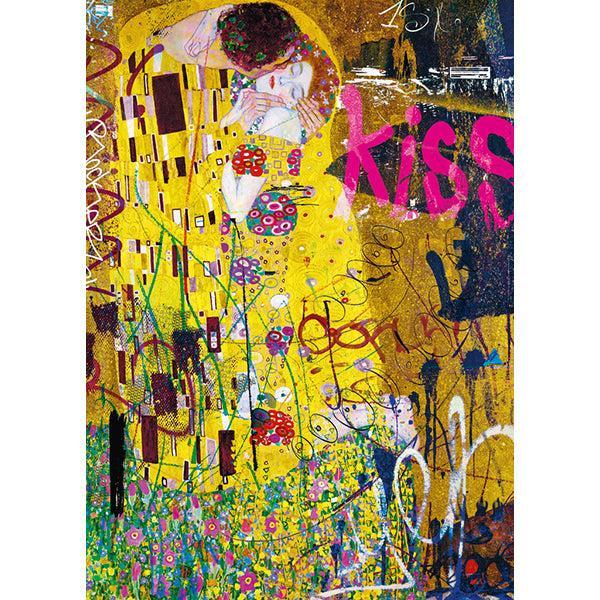 The Kiss Rebrush 1000 Piece Jigsaw Puzzle Heye - for just $29.99! 