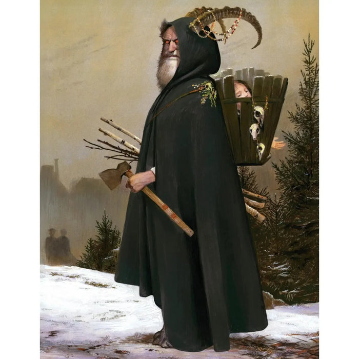 The Krampus by Bill Mayer 100 Piece Mini Jigsaw Puzzle NYPC - for just $14.99! 