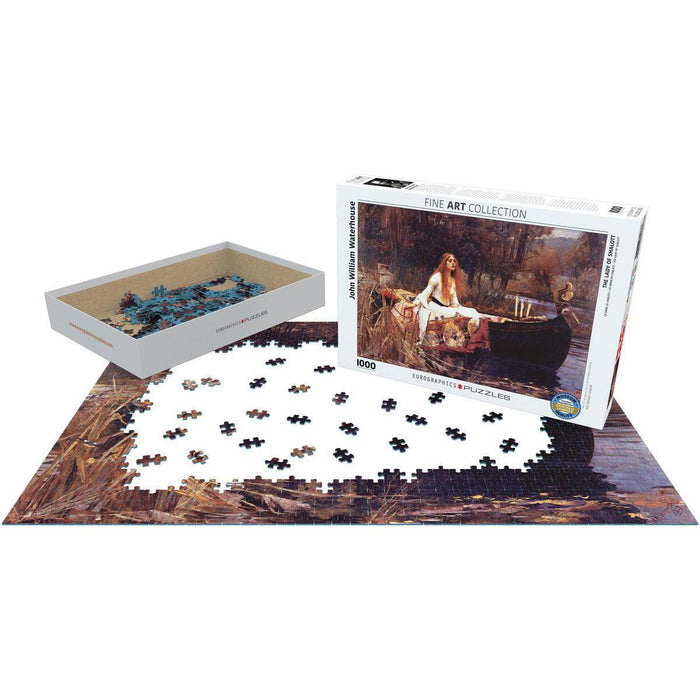 The Lady of Shalott 1000 Piece Jigsaw Puzzle Eurographics - for just $19.99! 