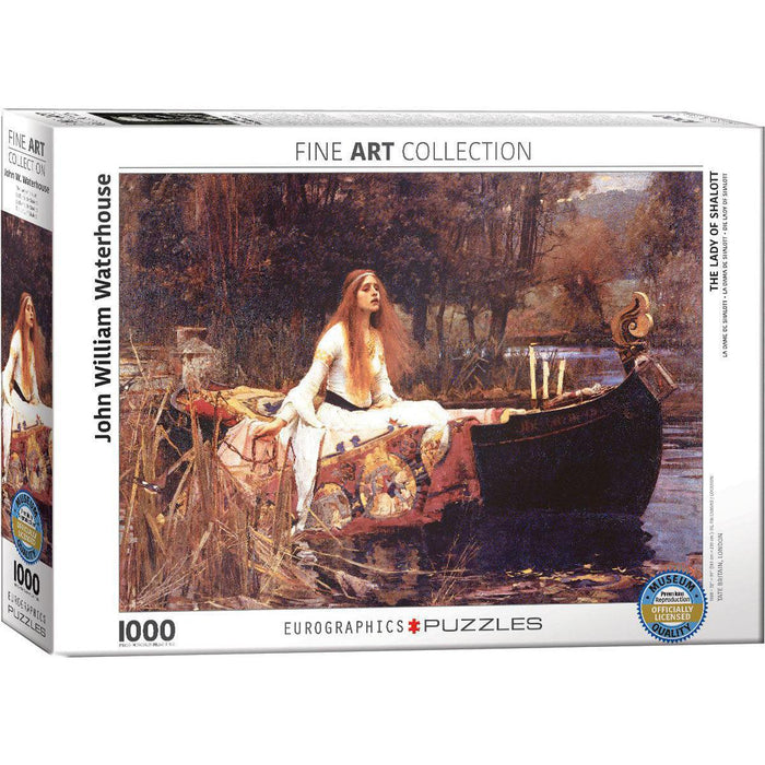The Lady of Shalott 1000 Piece Jigsaw Puzzle Eurographics - for just $19.99! 