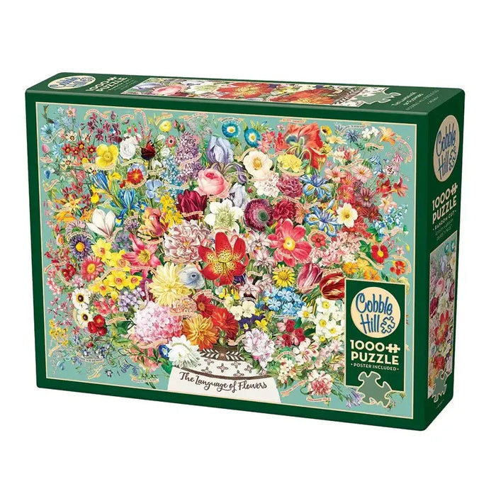 The Language of Flowers 1000 Piece Jigsaw Puzzle Cobble Hill - for just $19.99! 