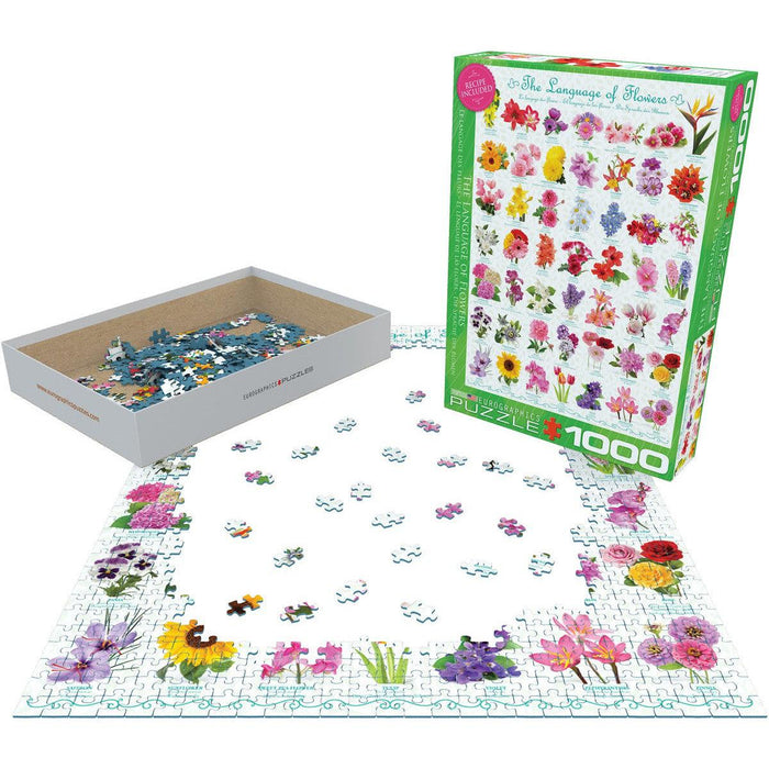 The Language of Flowers 1000 Piece Jigsaw Puzzle Eurographics - for just $19.99! 