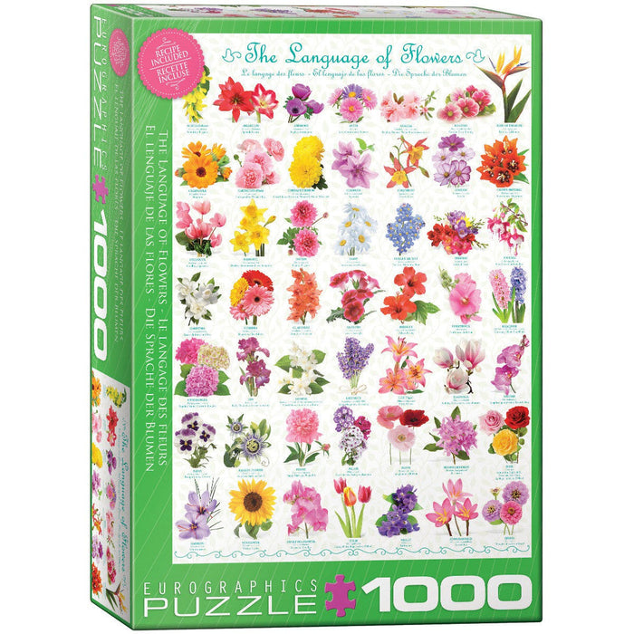 The Language of Flowers 1000 Piece Jigsaw Puzzle Eurographics - for just $19.99! 