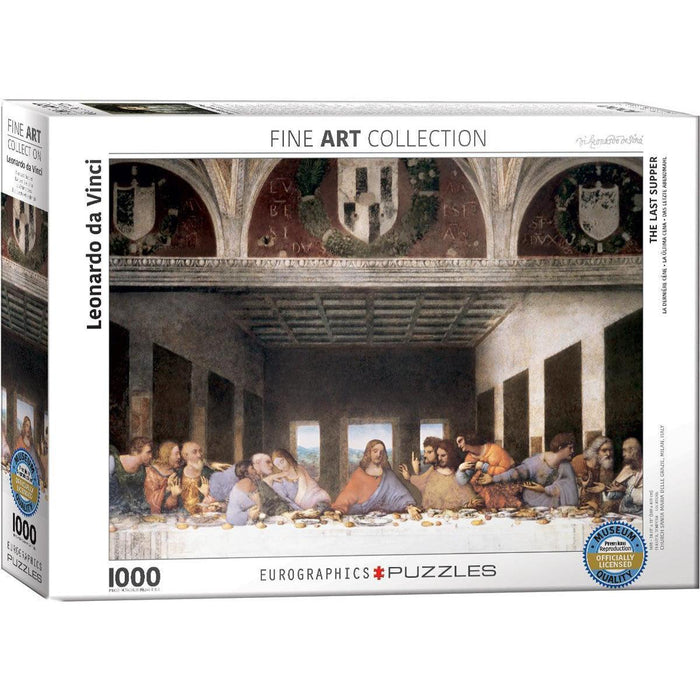 The Last Supper by Leonardo da Vinci 1000 Piece Jigsaw Puzzle Eurographics - for just $19.99! 