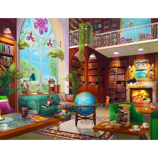 The Library 500 Piece Jigsaw Puzzle Springbok - for just $17.99! 