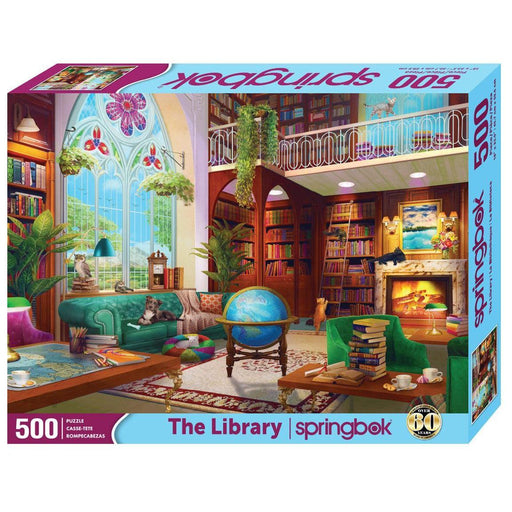 The Library 500 Piece Jigsaw Puzzle Springbok - for just $17.99! 