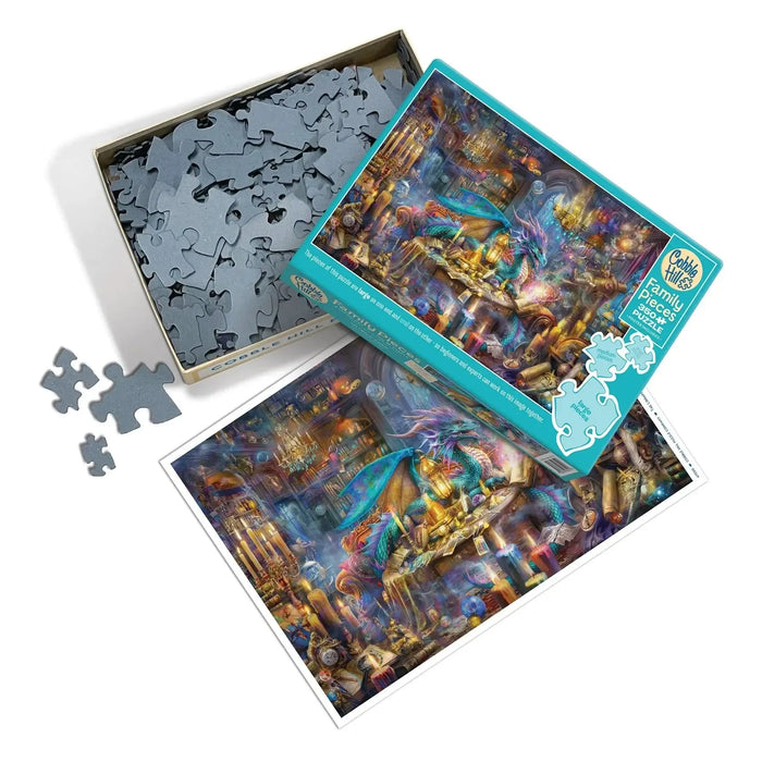 The Library Keeper 350 Piece Family Jigsaw Puzzle Cobble Hill - for just $17.99! 