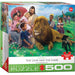 The Lion & the Lamb 500 Piece Jigsaw Puzzle Eurographics - for just $17.99! 