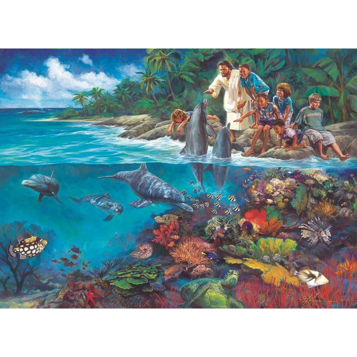 The Lord God made Them All 500 Piece Jigsaw Puzzle Eurographics - for just $17.99! 