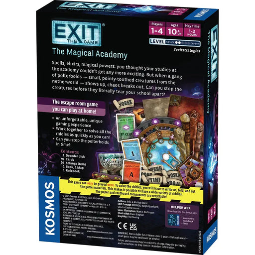 The Magical Academy - Exit the Escape Room Game - Kosmos - for just $17.99! 